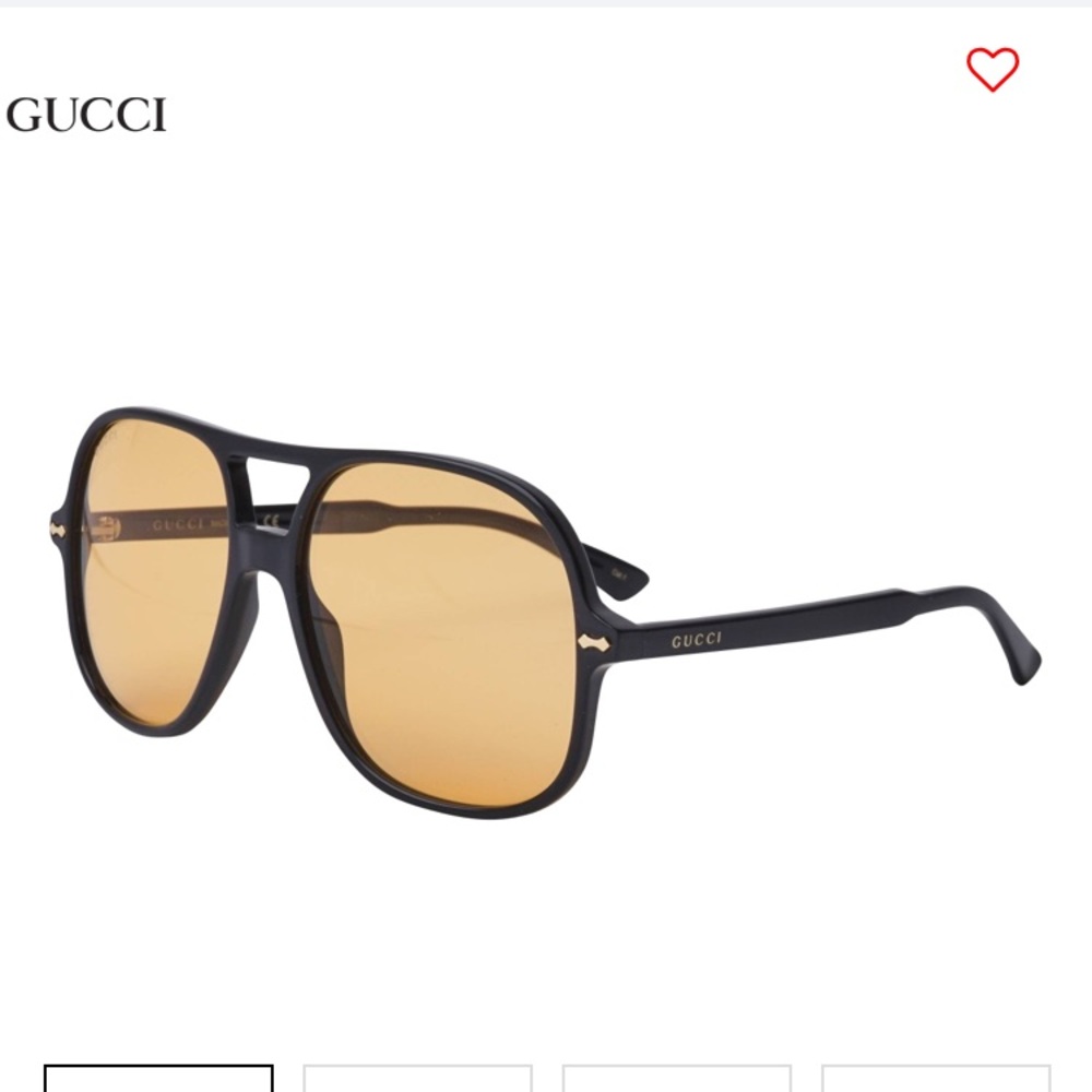 Gucci oversized aviator RARE